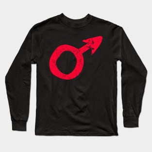 Mars Symbol Long Sleeve T-Shirt